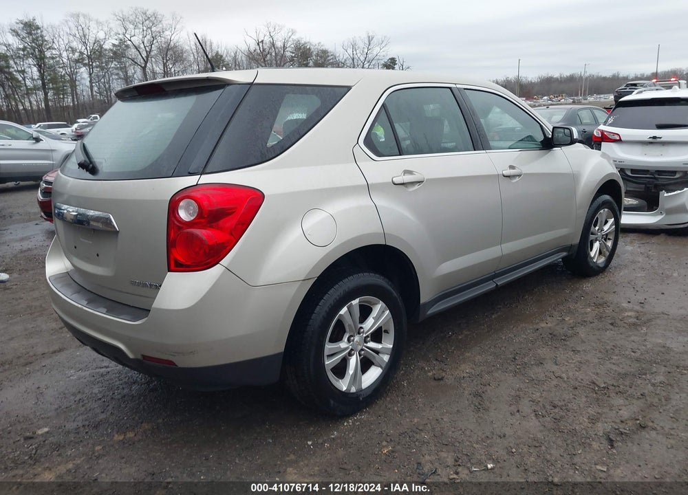 2013 CHEVROLET EQUINOX LS VIN: 2GNALBEK1D6413700