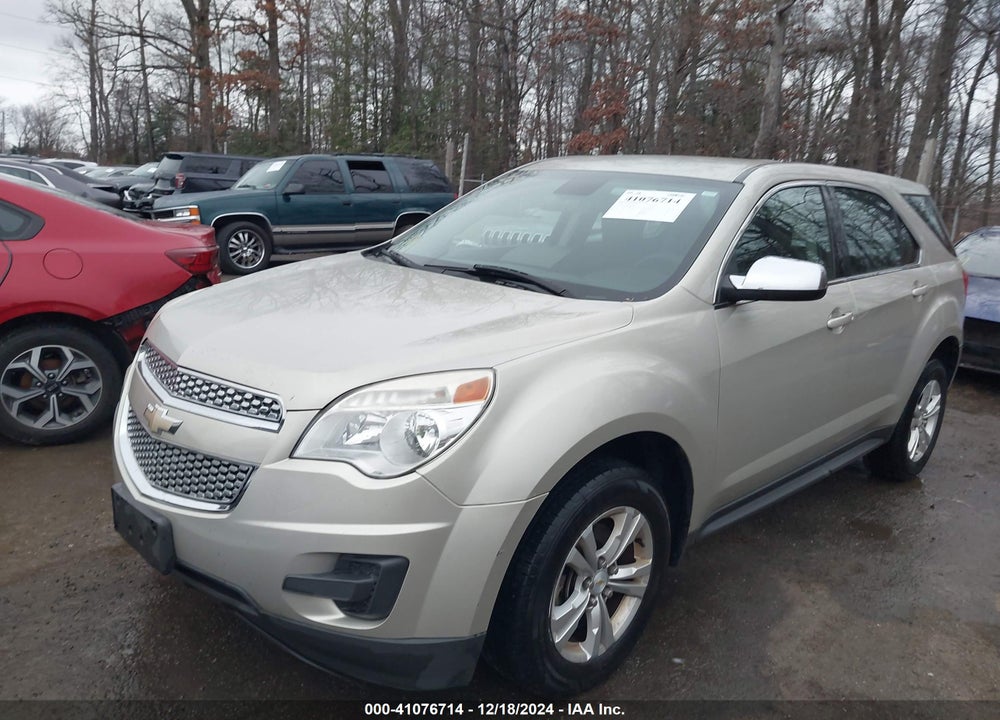 2013 CHEVROLET EQUINOX LS VIN: 2GNALBEK1D6413700