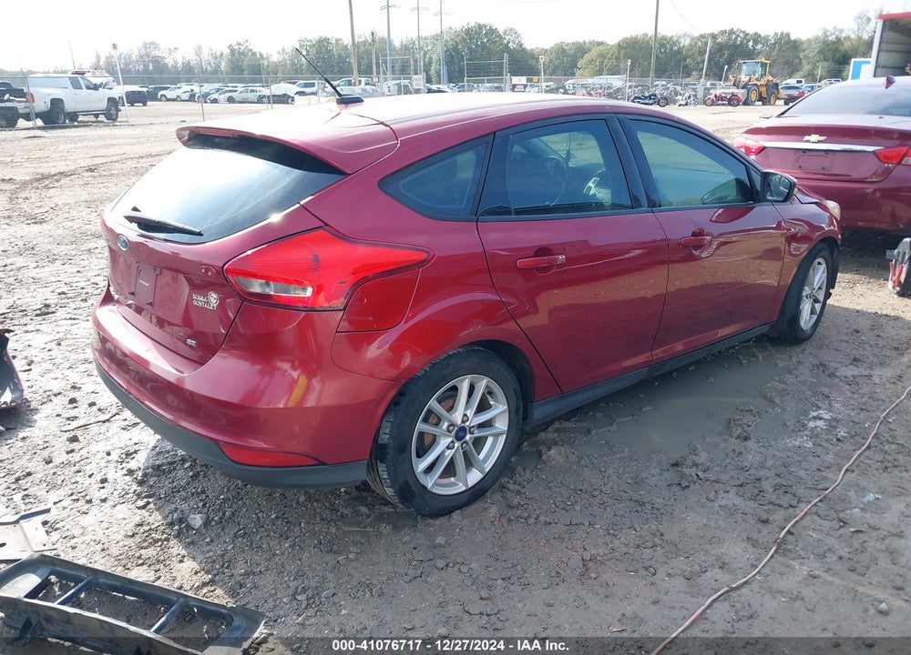 2016 FORD FOCUS VIN: 1FADP3K27GL203687