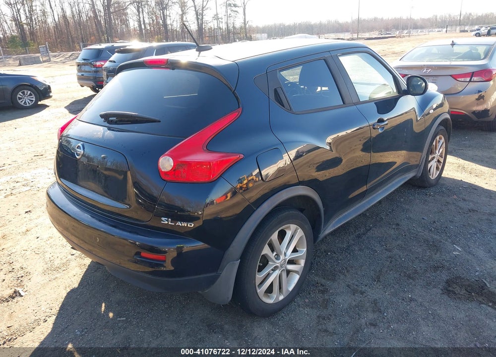 2011 NISSAN JUKE SL VIN: JN8AF5MV4BT026693