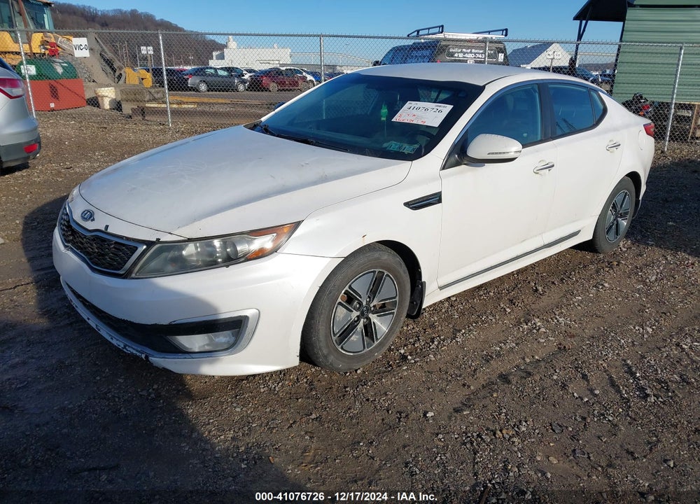 2012 KIA OPTIMA HYBRID EX VIN: KNAGM4AD0C5012908