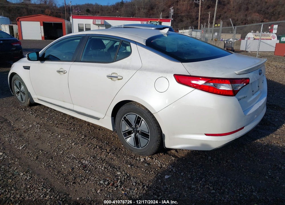 2012 KIA OPTIMA HYBRID EX VIN: KNAGM4AD0C5012908
