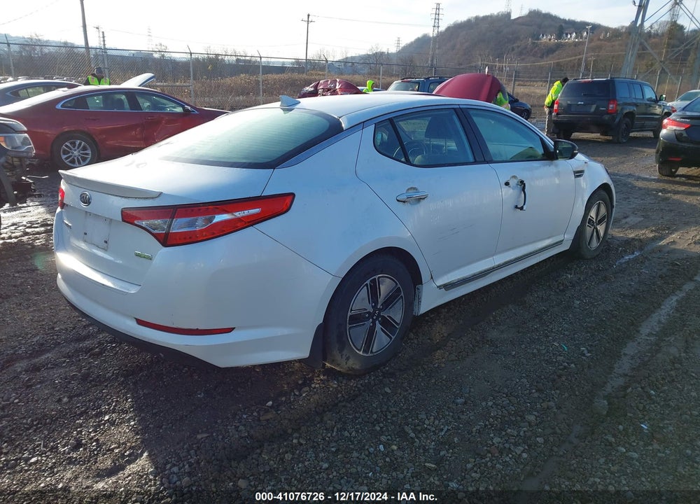 2012 KIA OPTIMA HYBRID EX VIN: KNAGM4AD0C5012908