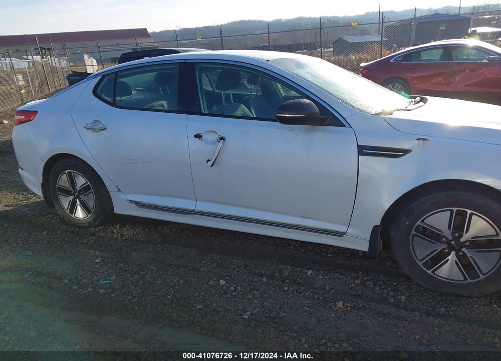 2012 KIA OPTIMA HYBRID EX VIN: KNAGM4AD0C5012908