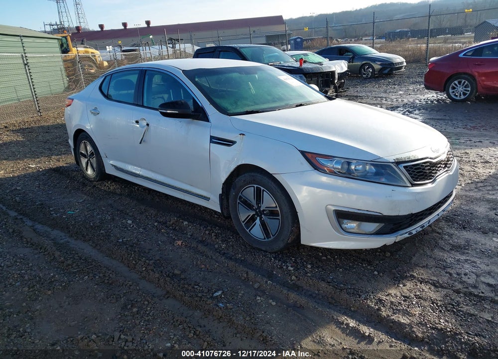 2012 KIA OPTIMA HYBRID EX VIN: KNAGM4AD0C5012908