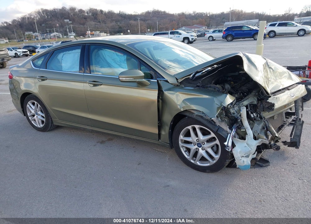 2013 FORD FUSION SE VIN: 3FA6P0H76DR168986