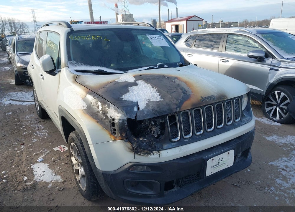 2016 JEEP RENEGADE LATITUDE VIN: ZACCJBBT0GPD64095