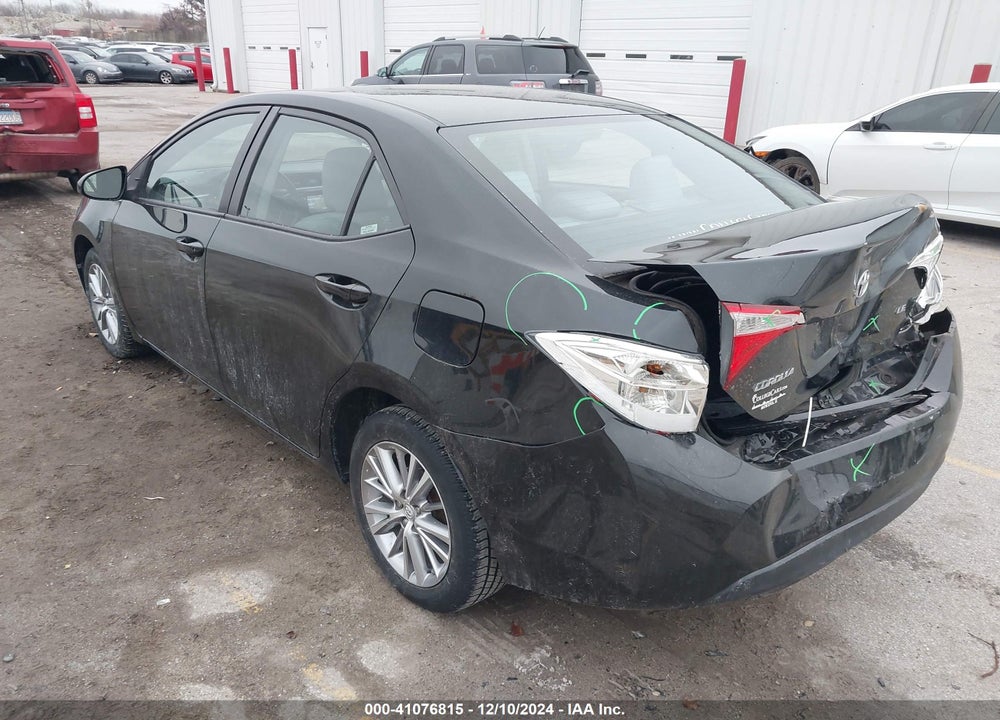 2015 TOYOTA COROLLA VIN: 2T1BURHE7FC431256