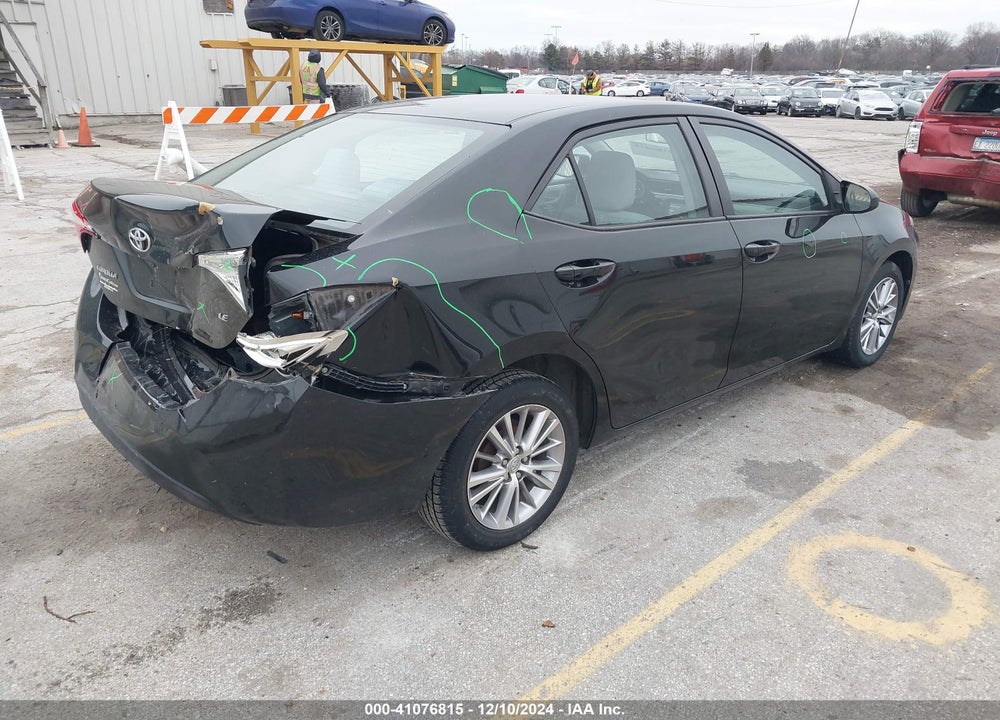 2015 TOYOTA COROLLA VIN: 2T1BURHE7FC431256