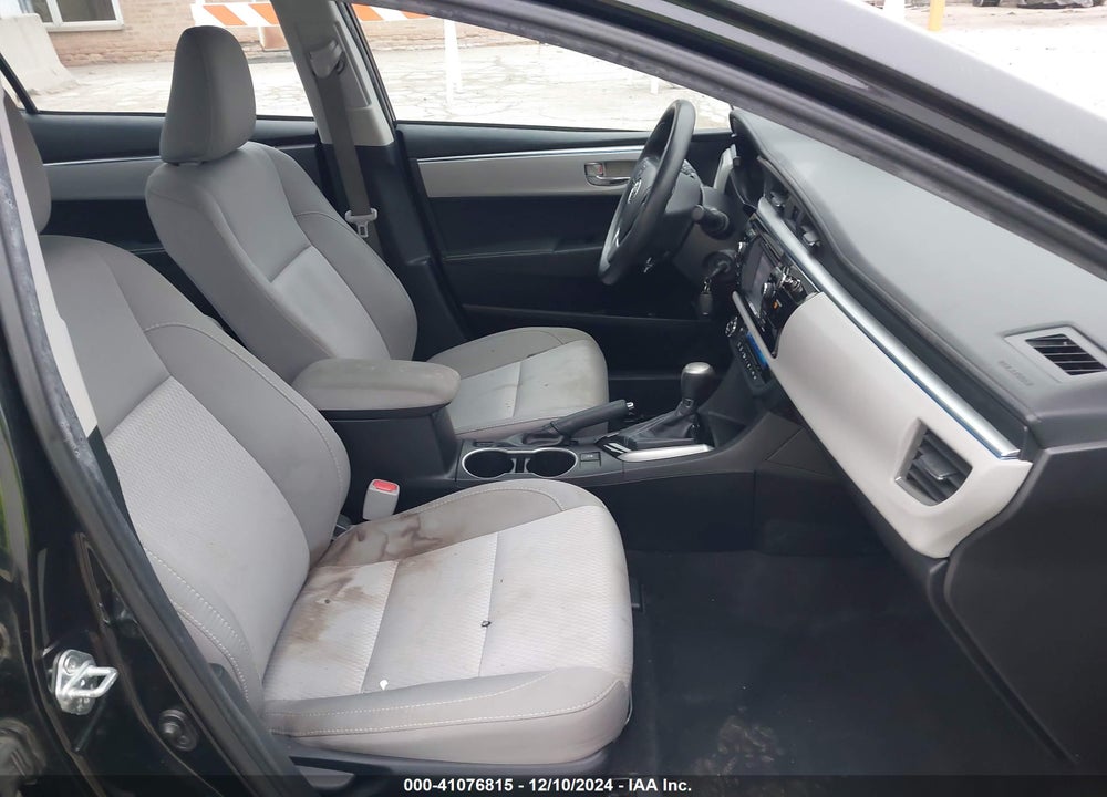 2015 TOYOTA COROLLA VIN: 2T1BURHE7FC431256