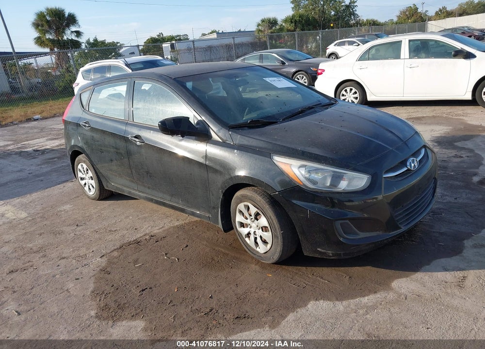 2015 HYUNDAI ACCENT GS VIN: KMHCT5AE2FU220880