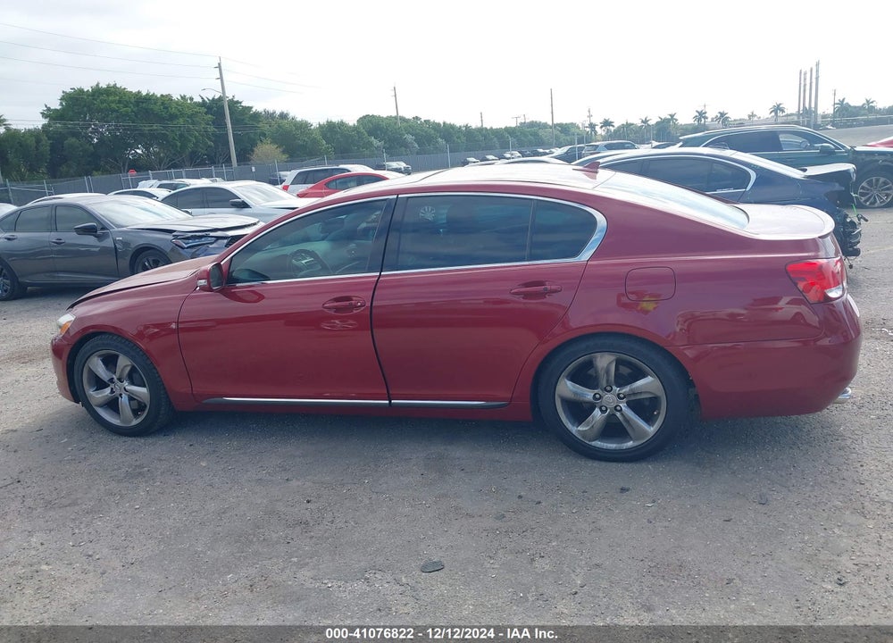 2011 LEXUS GS 350 VIN: JTHBE1KS5B0054135