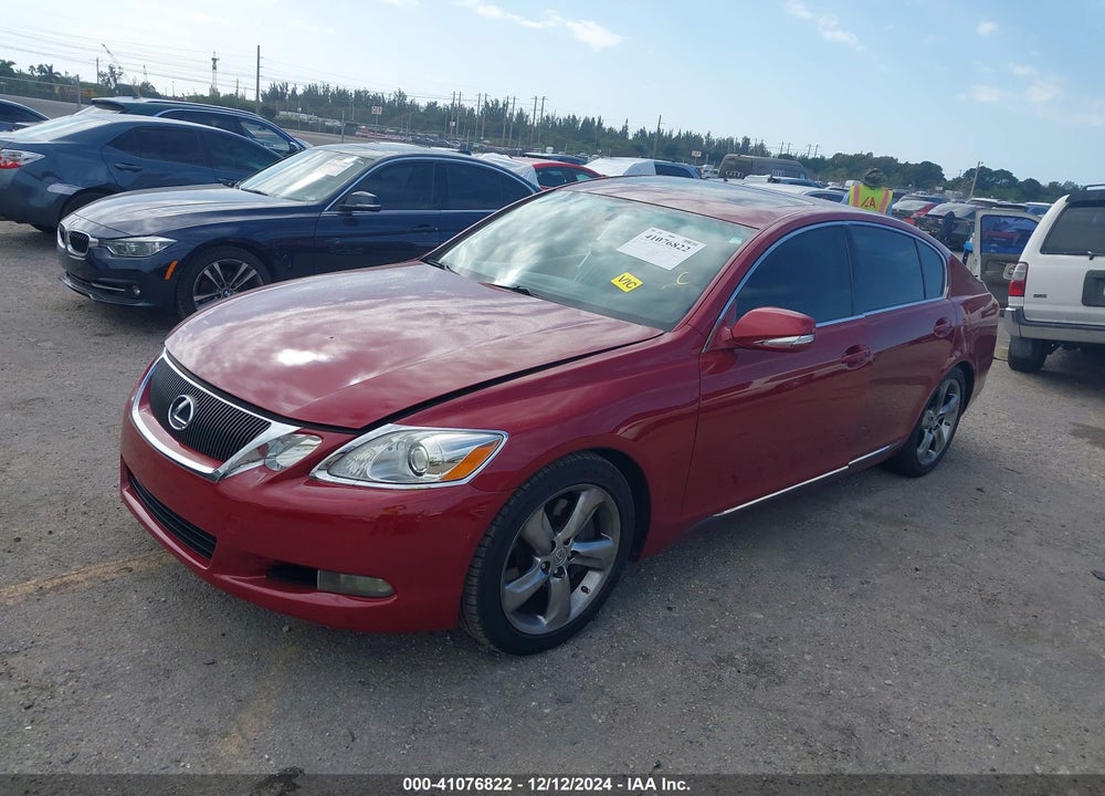 2011 LEXUS GS 350 VIN: JTHBE1KS5B0054135