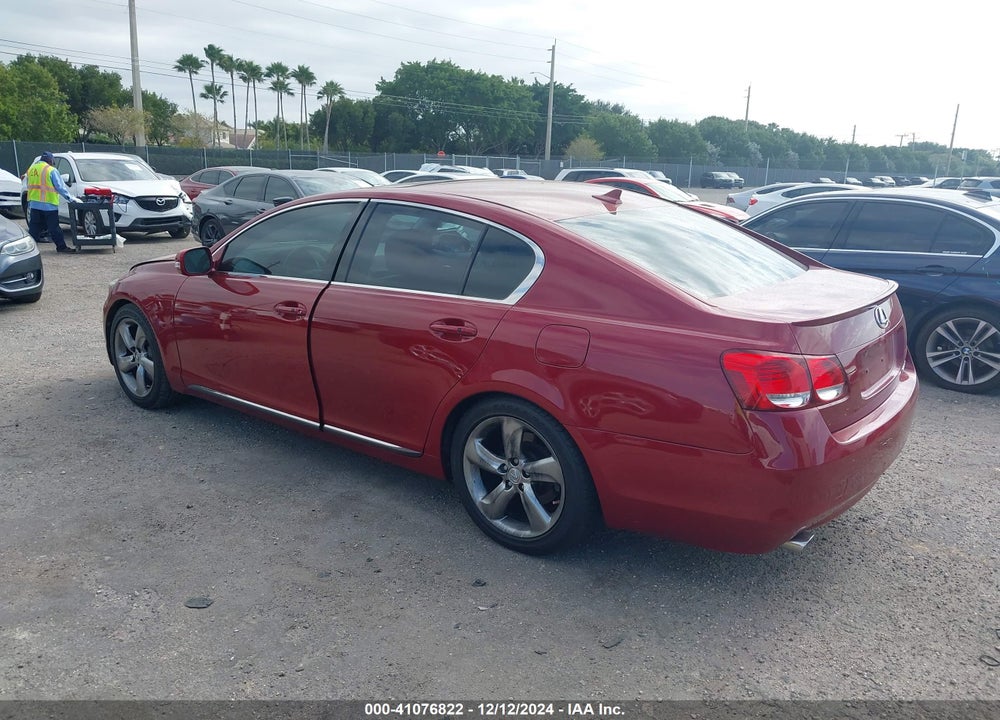 2011 LEXUS GS 350 VIN: JTHBE1KS5B0054135