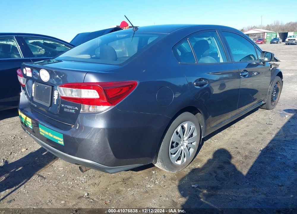 2017 SUBARU IMPREZA 2.0I VIN: 4S3GKAA66H3627880