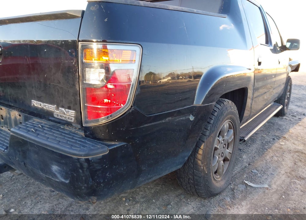 2007 HONDA RIDGELINE RTX VIN: 2HJYK16397H550061
