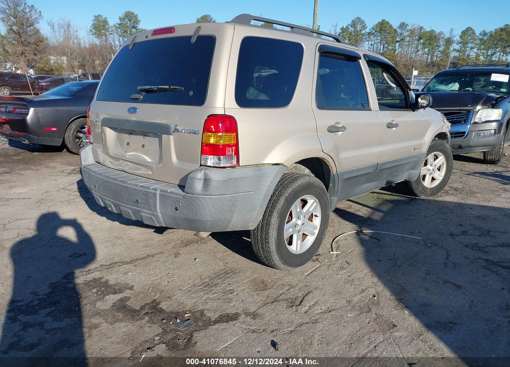 2007 FORD ESCAPE HYBRID VIN: 1FMYU49H67KB28261