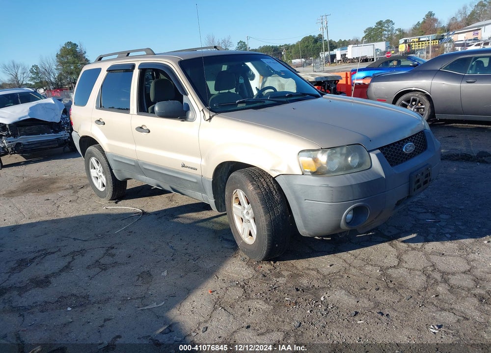 2007 FORD ESCAPE HYBRID VIN: 1FMYU49H67KB28261