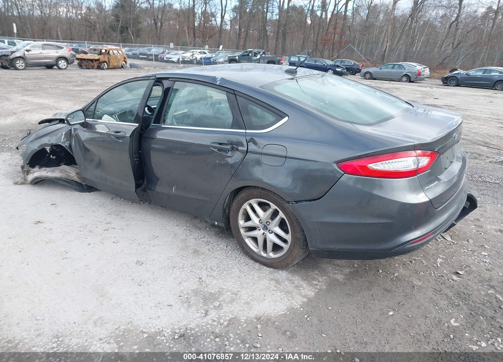 2016 FORD FUSION SE VIN: 3FA6P0H76GR100711