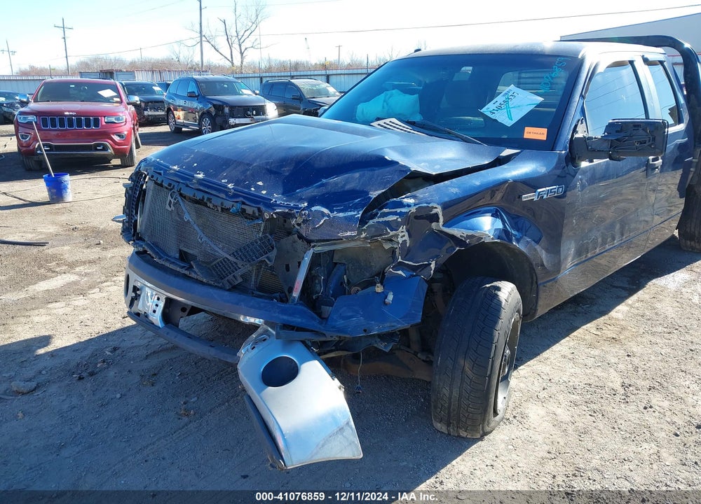 2009 FORD F-150 XLT VIN: 1FTRX12V79KB58287