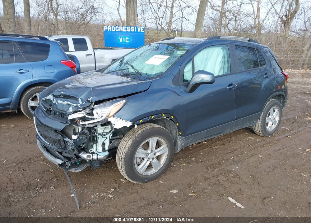 2022 CHEVROLET TRAX AWD LT VIN: KL7CJPSM8NB517655