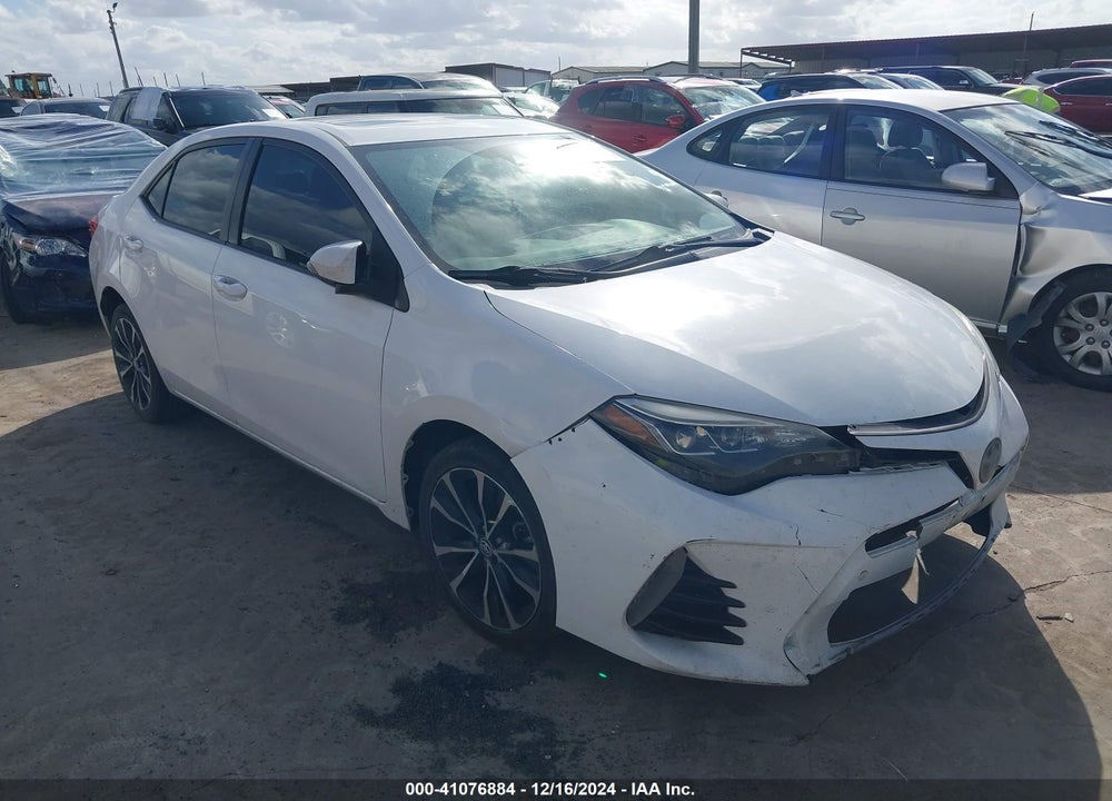 2018 TOYOTA COROLLA SE VIN: 5YFBURHE5JP743620