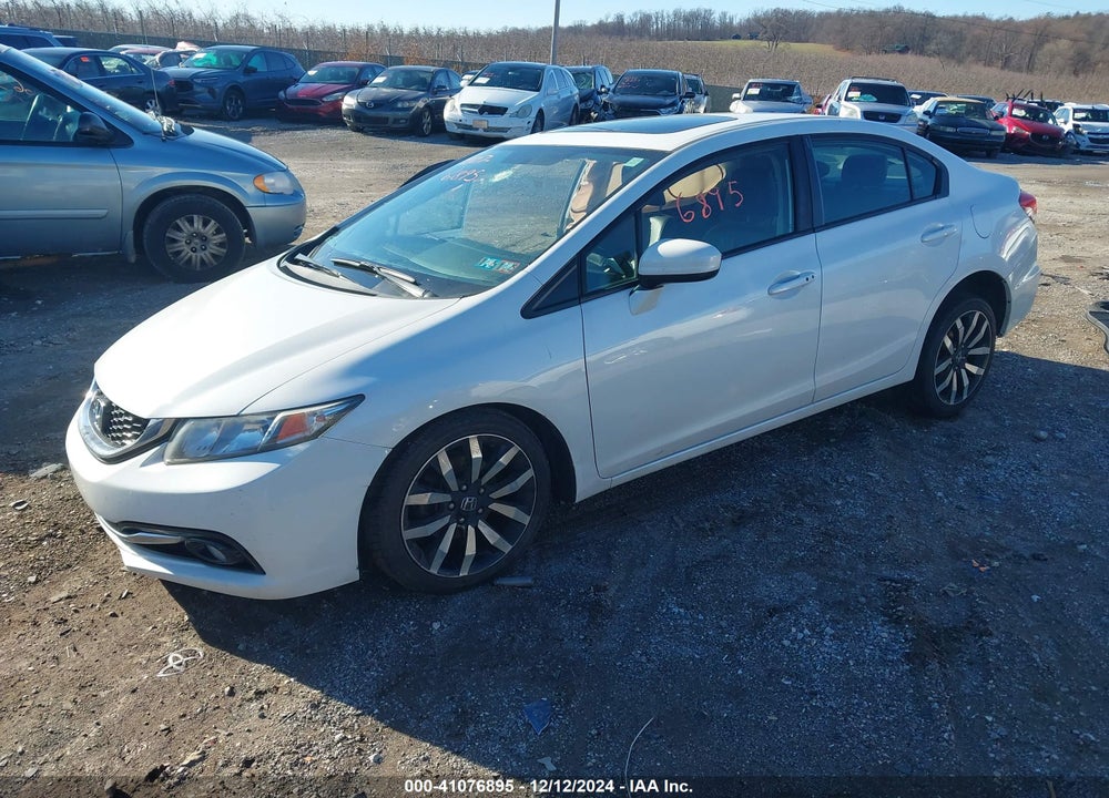 2015 HONDA CIVIC EX-L VIN: 19XFB2F9XFE273310