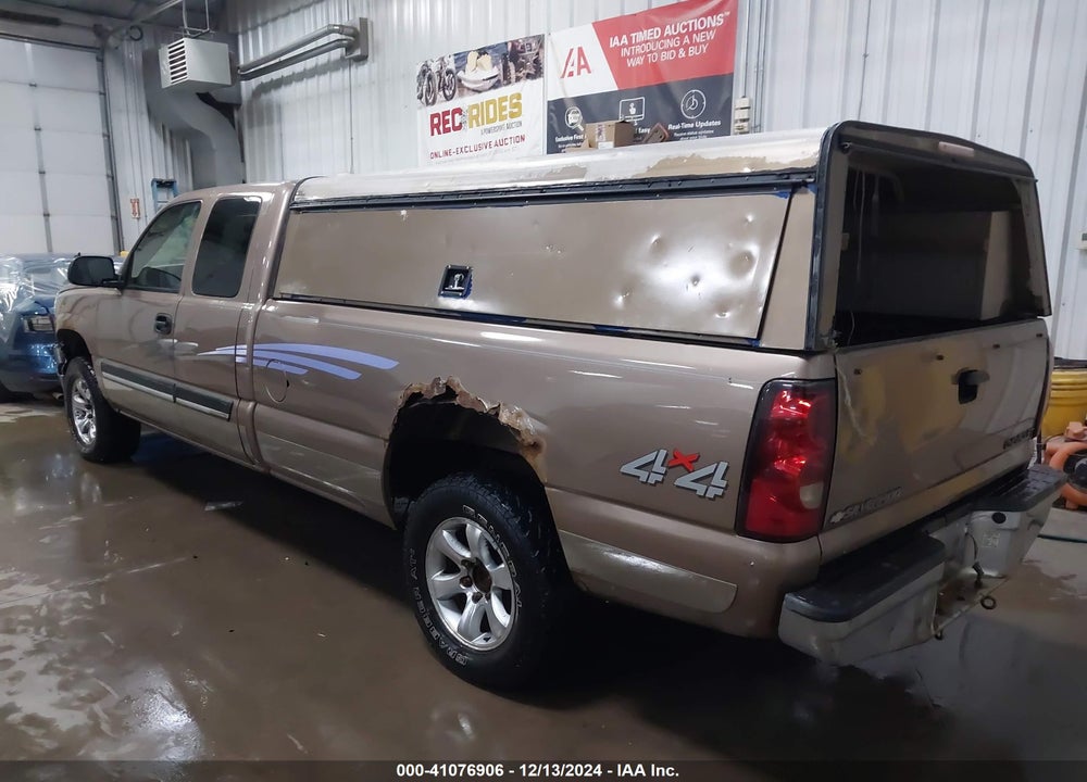 2005 CHEVROLET SILVERADO 1500 LS VIN: 1GCEK19Z25E230365