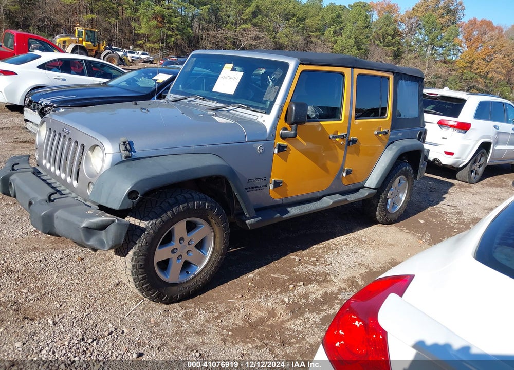 2014 JEEP WRANGLER UNLIMITED SPORT RHD VIN: 1C4BJWKG8EL262549