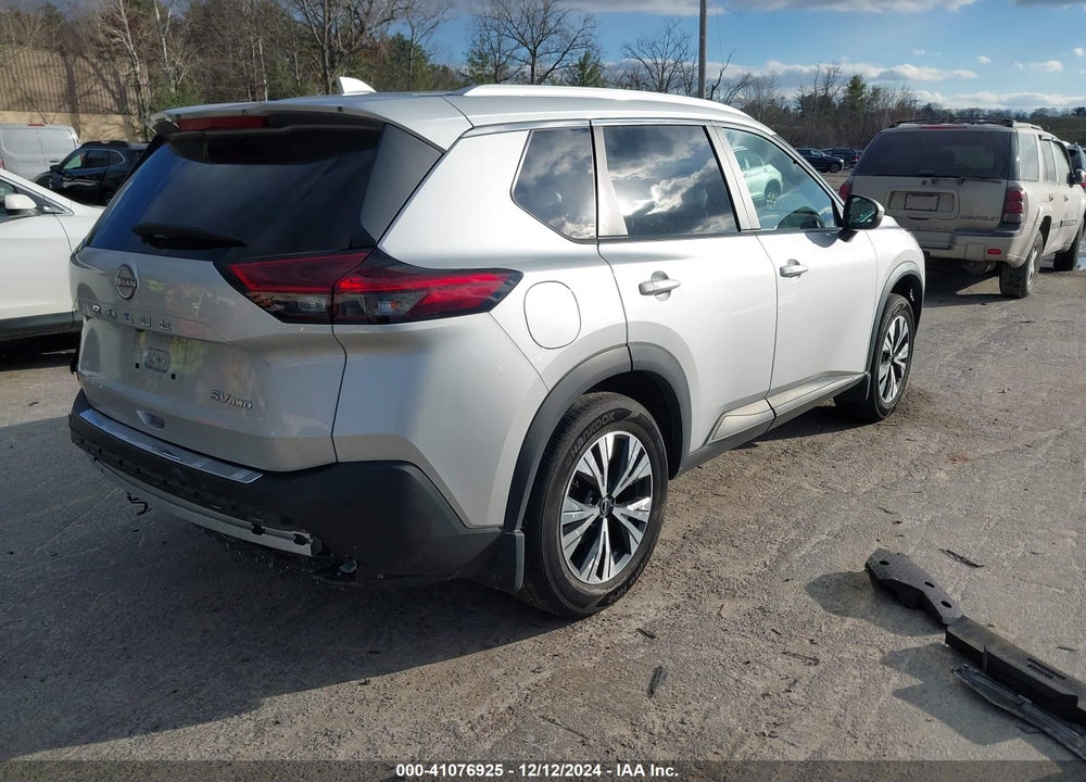2022 NISSAN ROGUE SV INTELLIGENT AWD VIN: 5N1BT3BB9NC730362