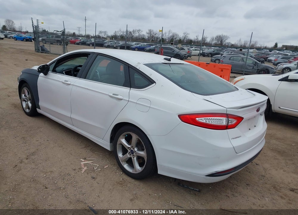 2016 FORD FUSION S VIN: 3FA6P0G74GR239219