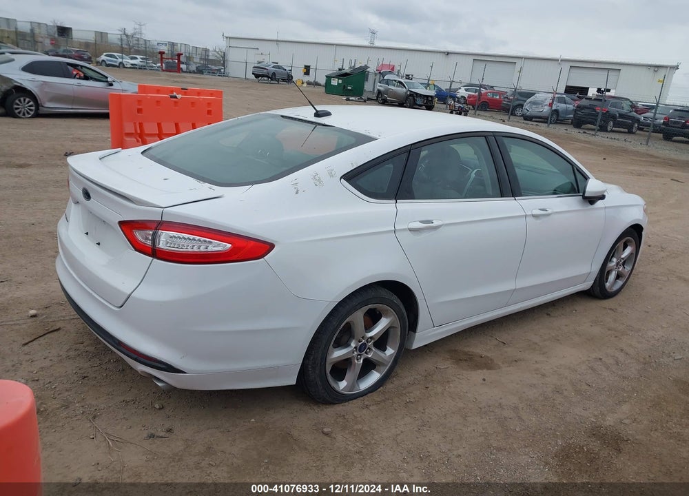2016 FORD FUSION S VIN: 3FA6P0G74GR239219