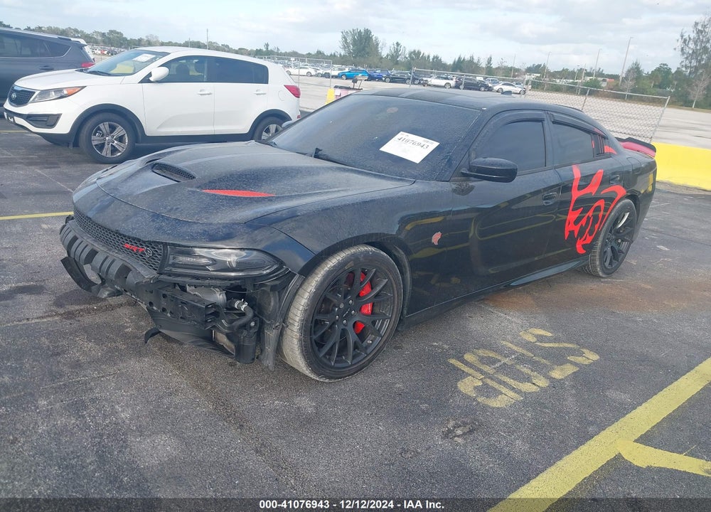 2016 DODGE CHARGER SRT HELLCAT VIN: 2C3CDXL95GH317478