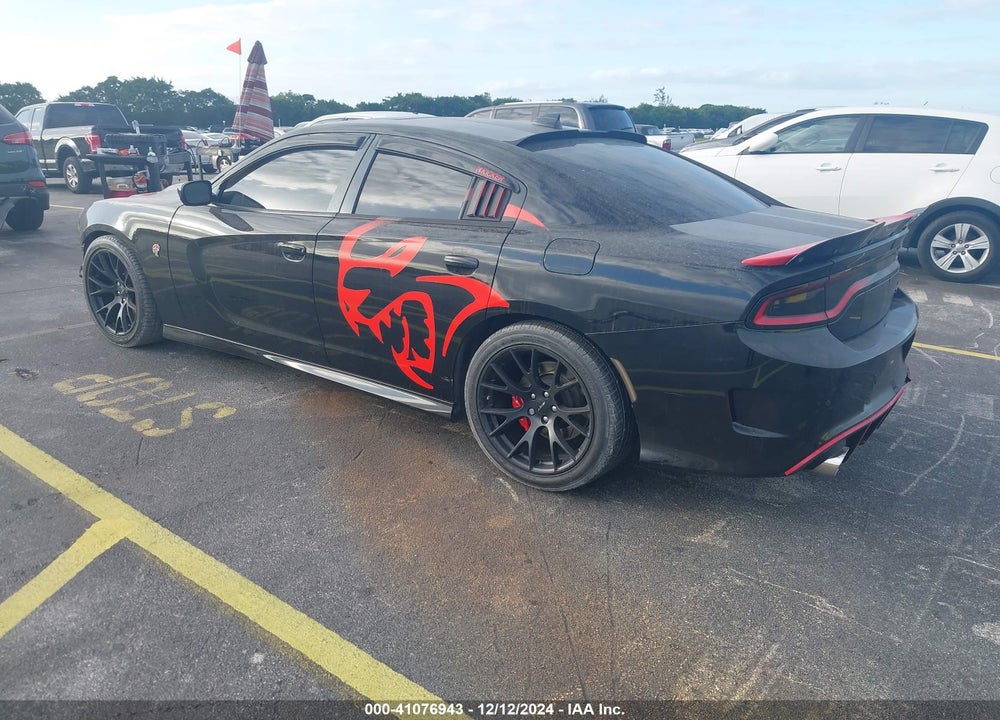 2016 DODGE CHARGER SRT HELLCAT VIN: 2C3CDXL95GH317478