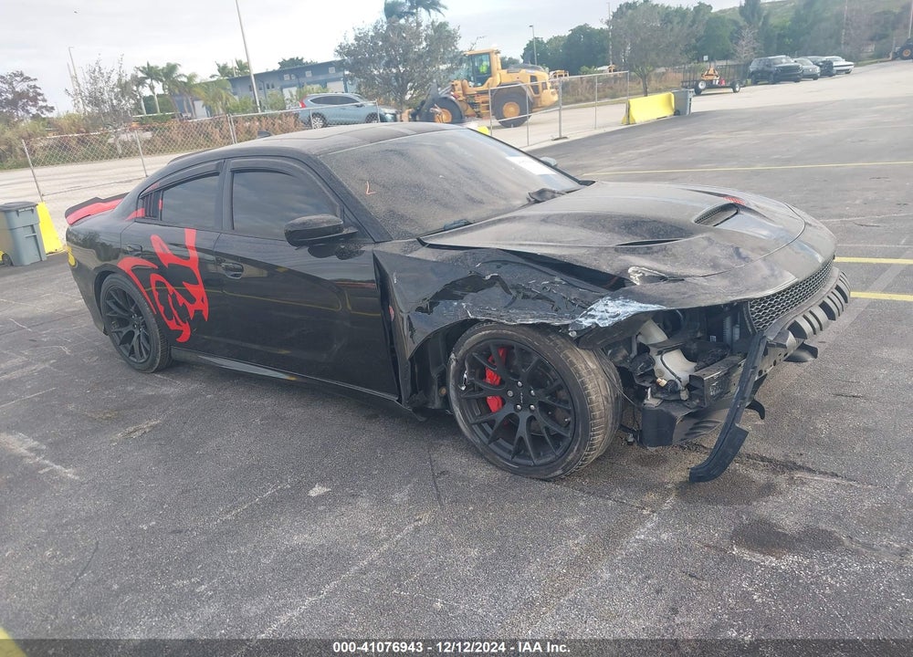 2016 DODGE CHARGER SRT HELLCAT VIN: 2C3CDXL95GH317478