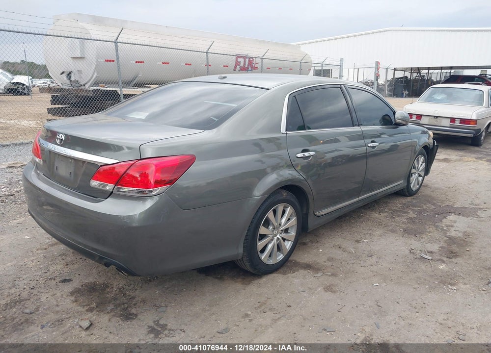 2011 TOYOTA AVALON LIMITED VIN: 4T1BK3DB7BU432236