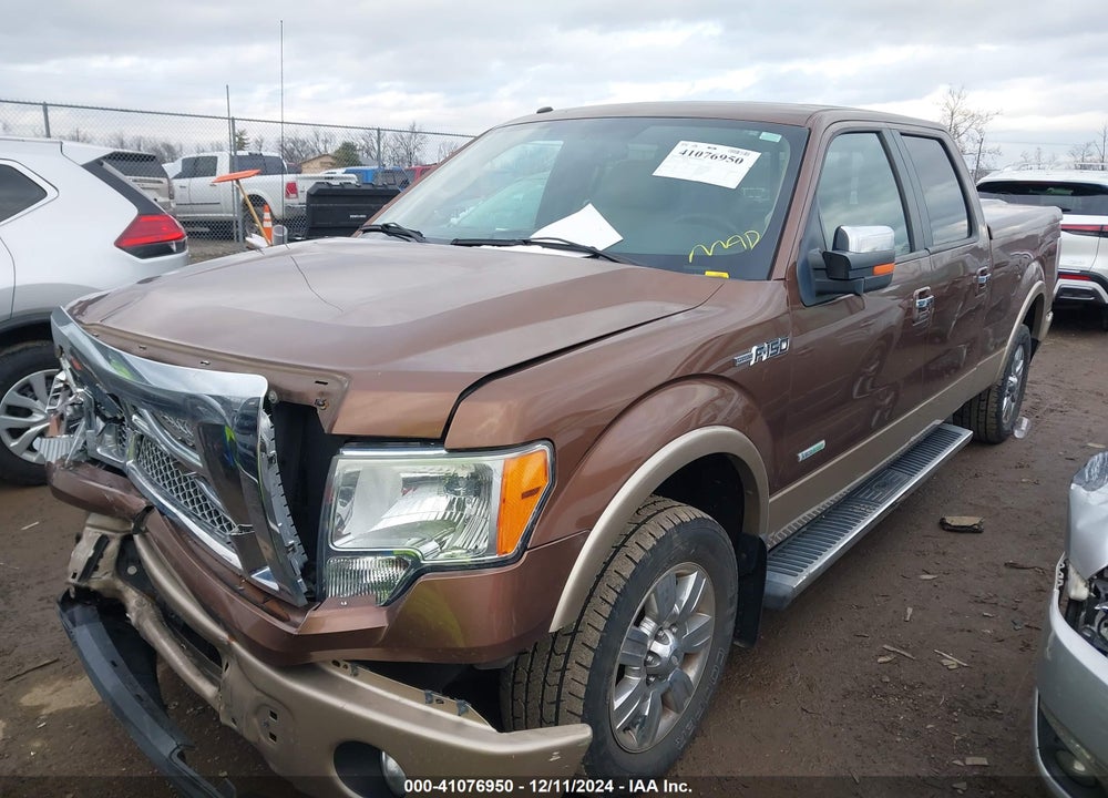 2011 FORD F-150 LARIAT VIN: 1FTFW1CT1BKD64553