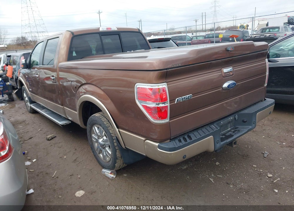 2011 FORD F-150 LARIAT VIN: 1FTFW1CT1BKD64553