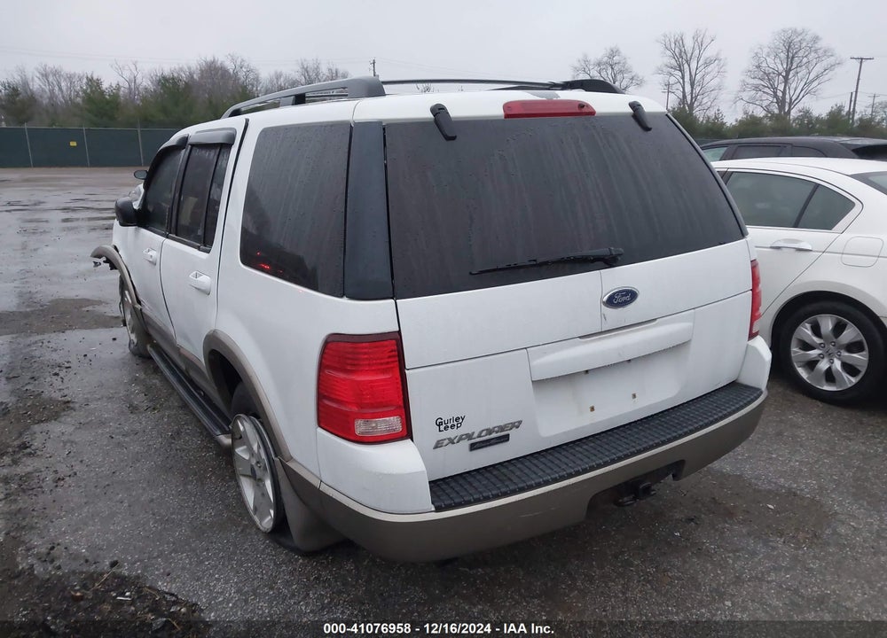 2003 FORD EXPLORER EDDIE BAUER VIN: 1FMZU74K63ZB33809