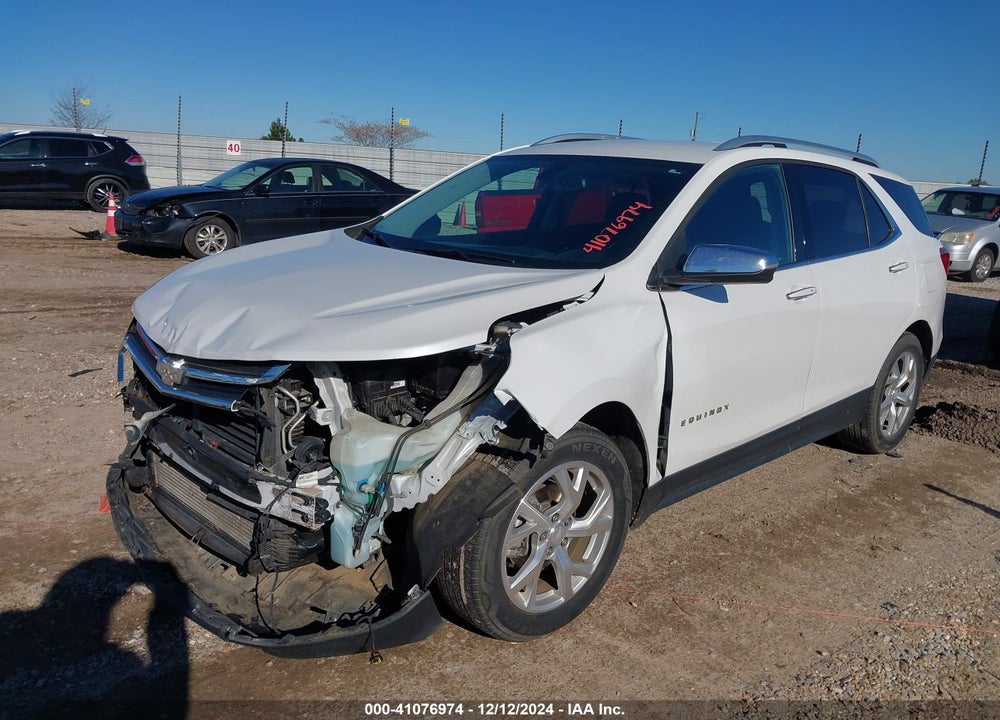 2018 CHEVROLET EQUINOX PREMIER VIN: 2GNAXMEVXJ6291313