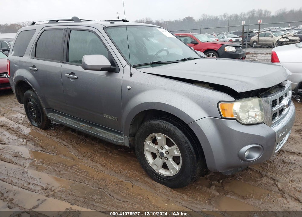 2008 FORD ESCAPE LIMITED VIN: 1FMCU04158KA59366