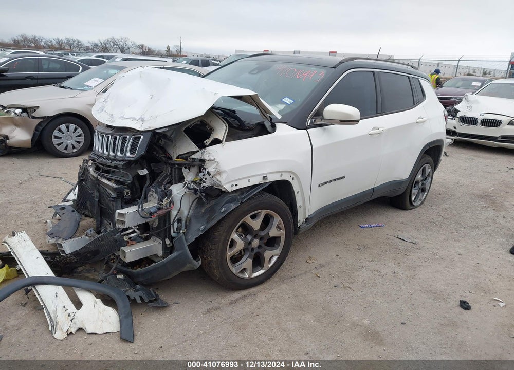 2018 JEEP COMPASS LIMITED 4X4 VIN: 3C4NJDCBXJT176307