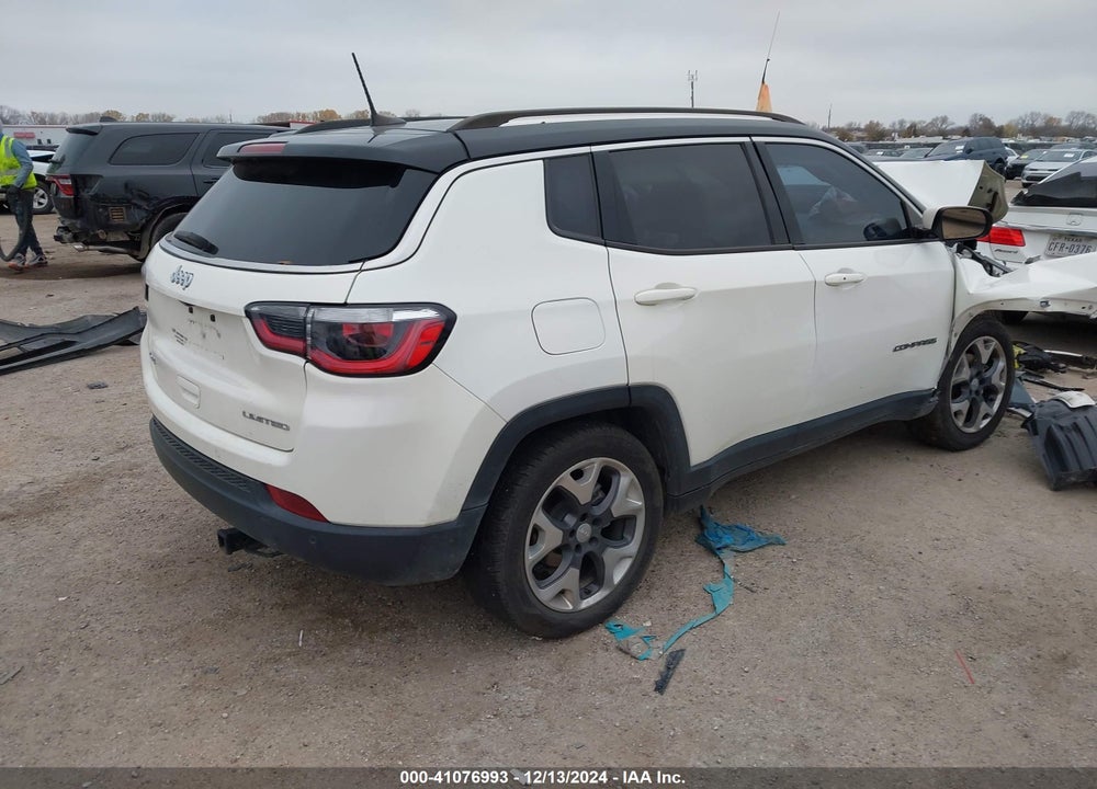 2018 JEEP COMPASS LIMITED 4X4 VIN: 3C4NJDCBXJT176307