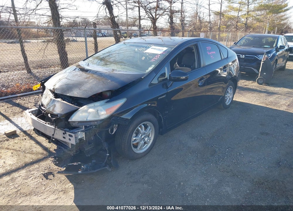 2011 TOYOTA PRIUS TWO VIN: JTDKN3DU0B1364361