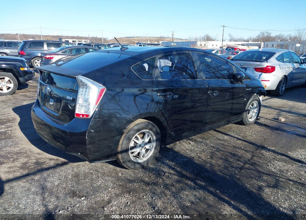 2011 TOYOTA PRIUS TWO VIN: JTDKN3DU0B1364361