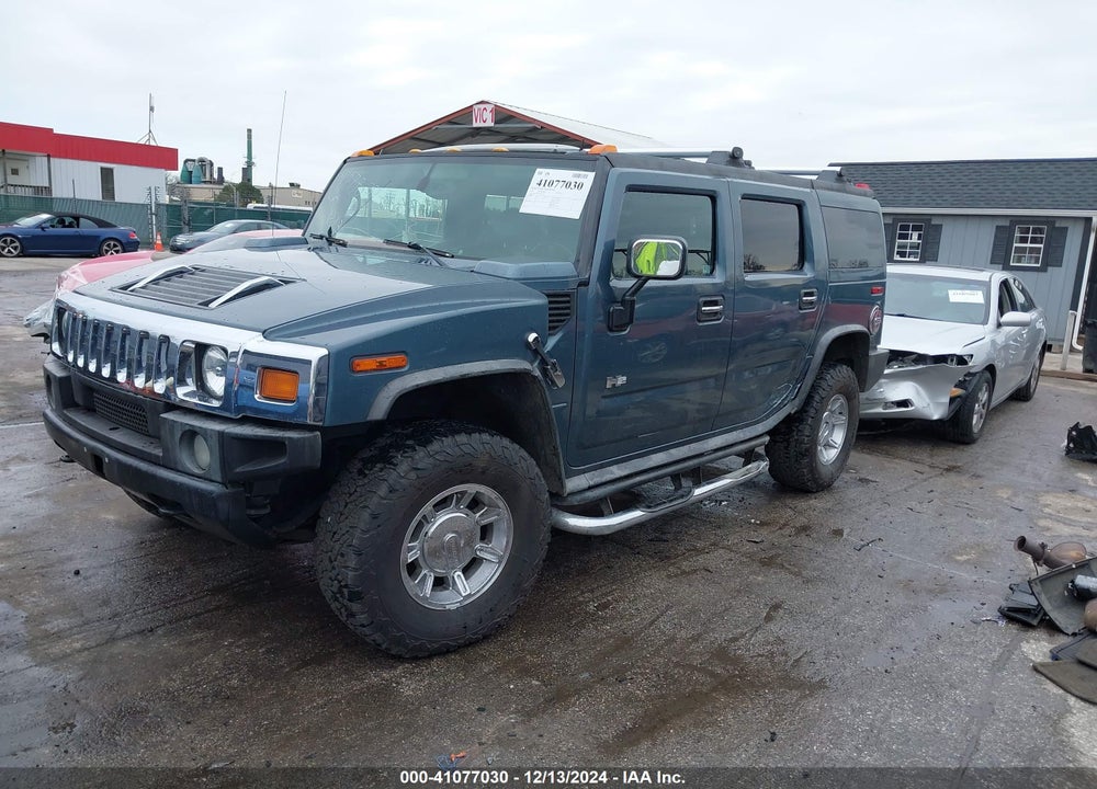 2005 HUMMER H2 SUV VIN: 5GRGN23U35H102703