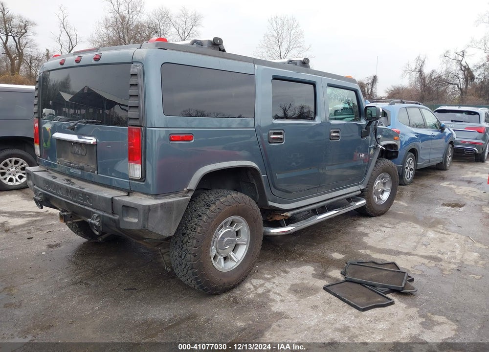 2005 HUMMER H2 SUV VIN: 5GRGN23U35H102703