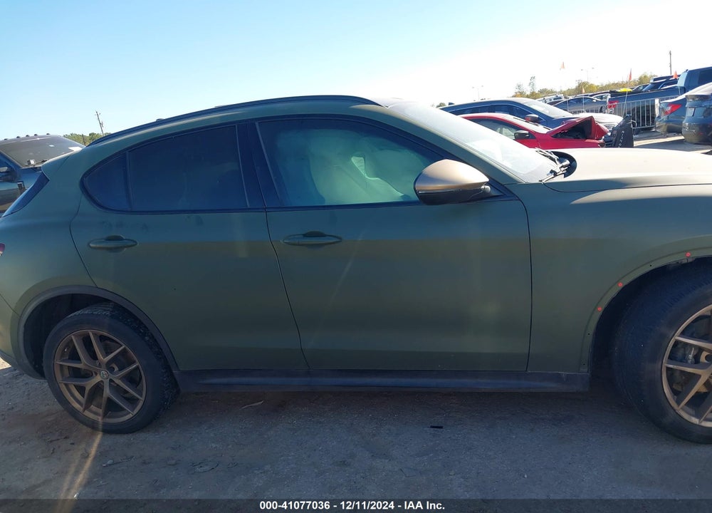 2018 ALFA ROMEO STELVIO TI SPORT AWD VIN: ZASFAKNNXJ7B86122