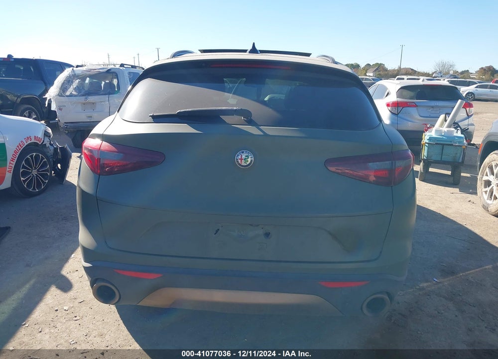 2018 ALFA ROMEO STELVIO TI SPORT AWD VIN: ZASFAKNNXJ7B86122