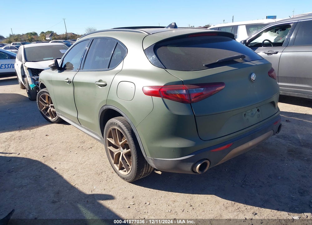 2018 ALFA ROMEO STELVIO TI SPORT AWD VIN: ZASFAKNNXJ7B86122